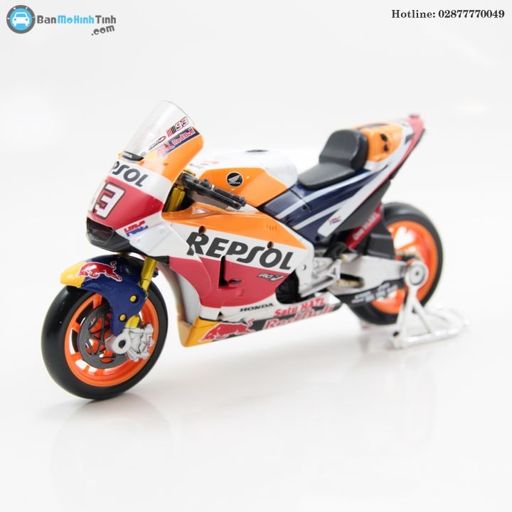MÔ HÌNH HONDA RACING TEAM RV213V MOTO GP 93 2018 1:18 MAISTO- 31595-93