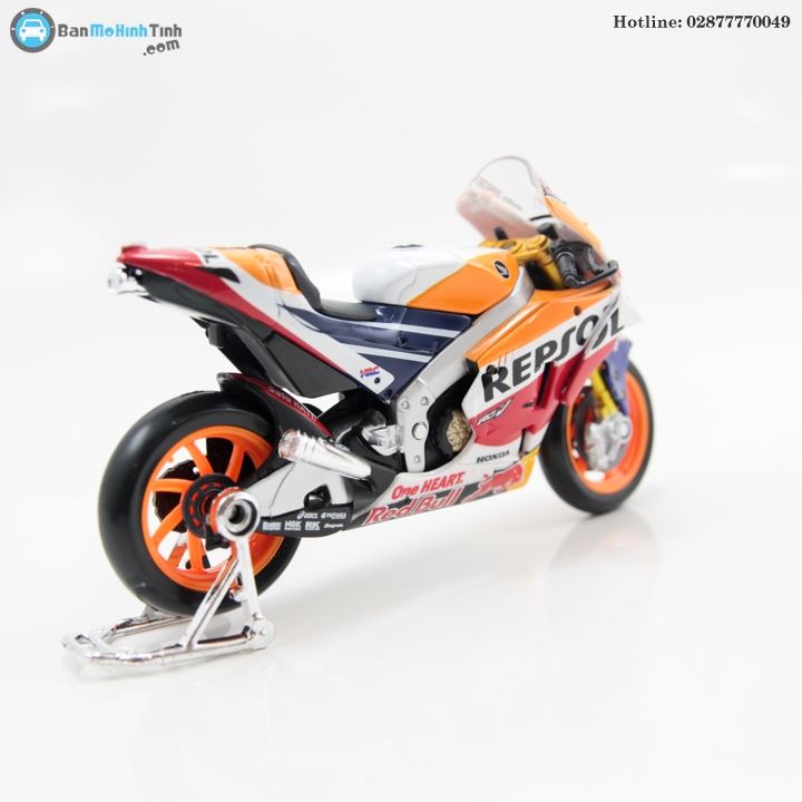 MÔ HÌNH HONDA RACING TEAM RV213V MOTO GP 93 2018 1:18 MAISTO- 31595-93