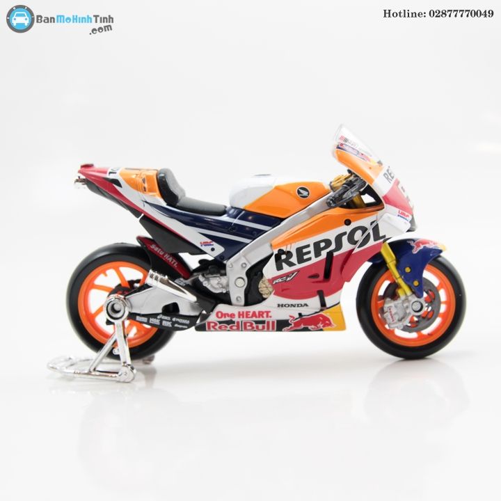 MÔ HÌNH HONDA RACING TEAM RV213V MOTO GP 93 2018 1:18 MAISTO- 31595-93
