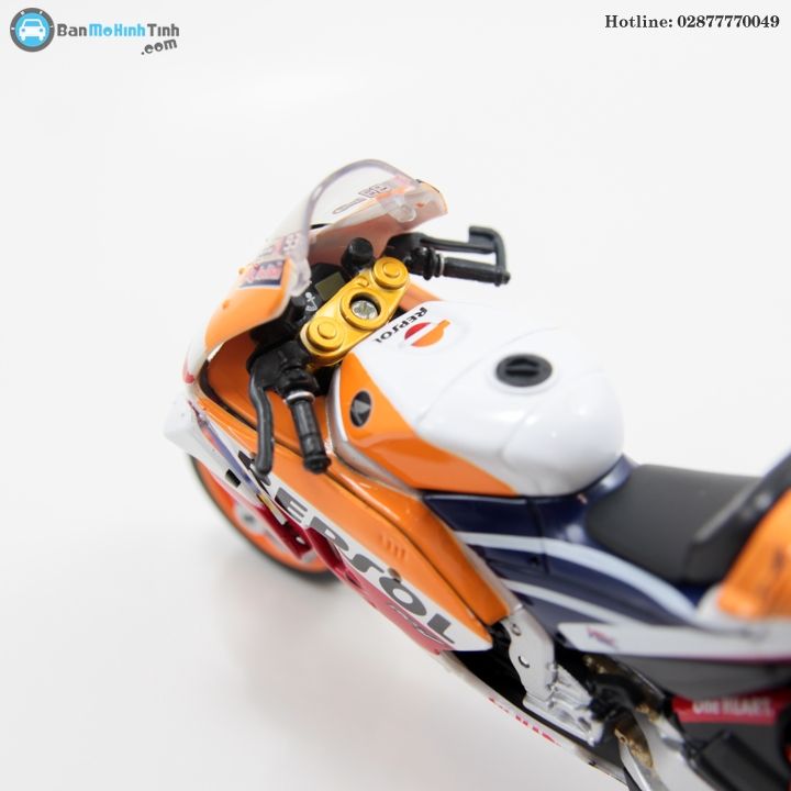MÔ HÌNH HONDA RACING TEAM RV213V MOTO GP 93 2018 1:18 MAISTO- 31595-93