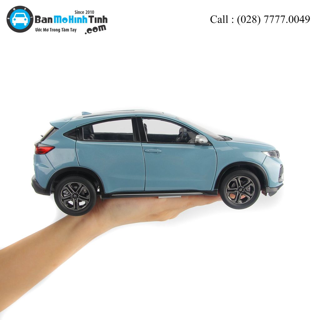 Mô hình xe Honda XRV All 2017 Blue Gray 1:18 Paudi