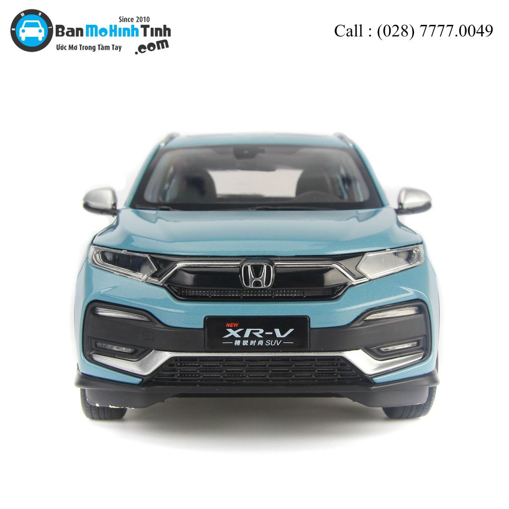 Mô hình xe Honda XRV All 2017 Blue Gray 1:18 Paudi