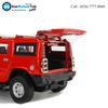 Mô hình xe Hummer H2 Dark Red 1:32 MZ