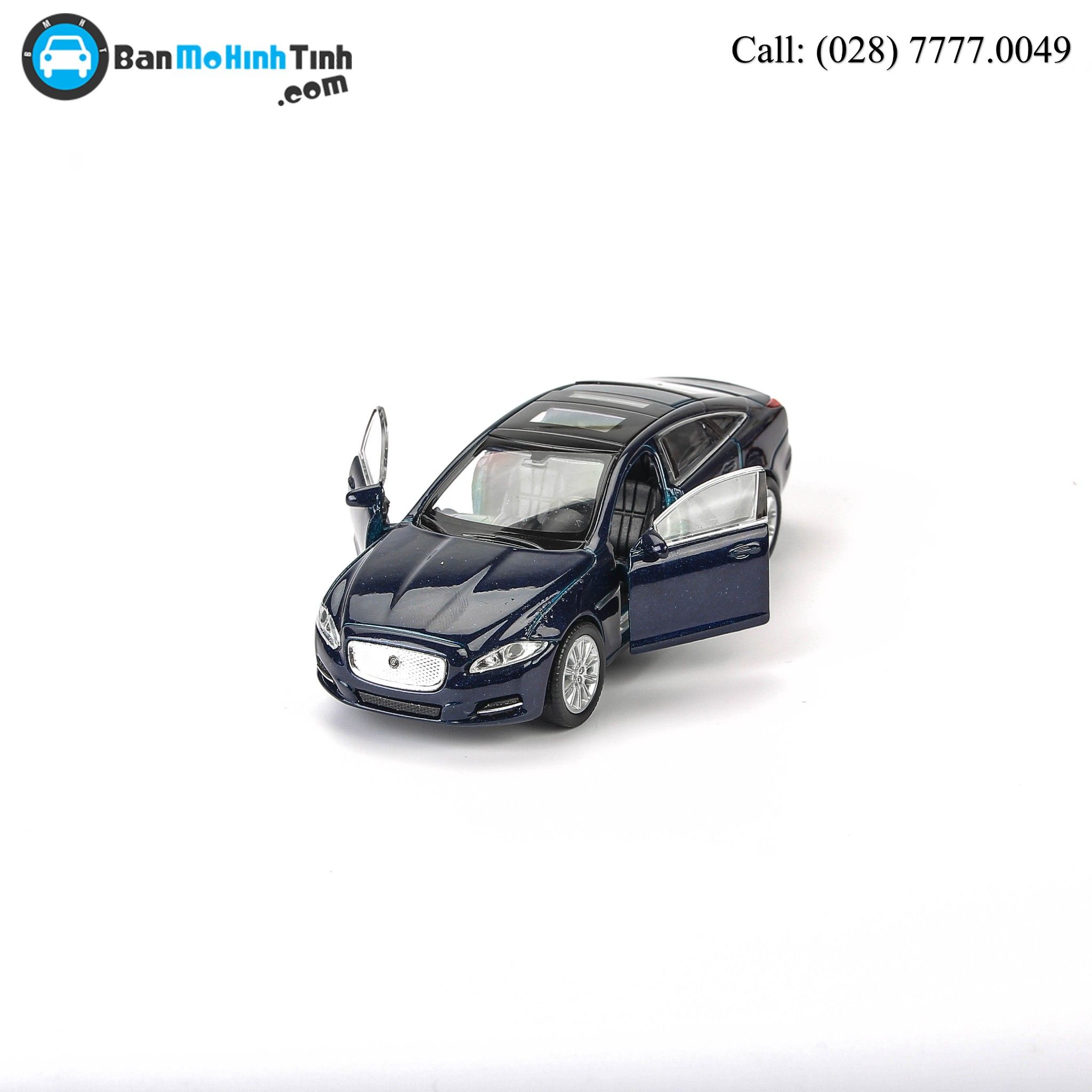 MÔ HÌNH JAGUAR XJ DARK BLUE 1:36 WELLY- 43652C