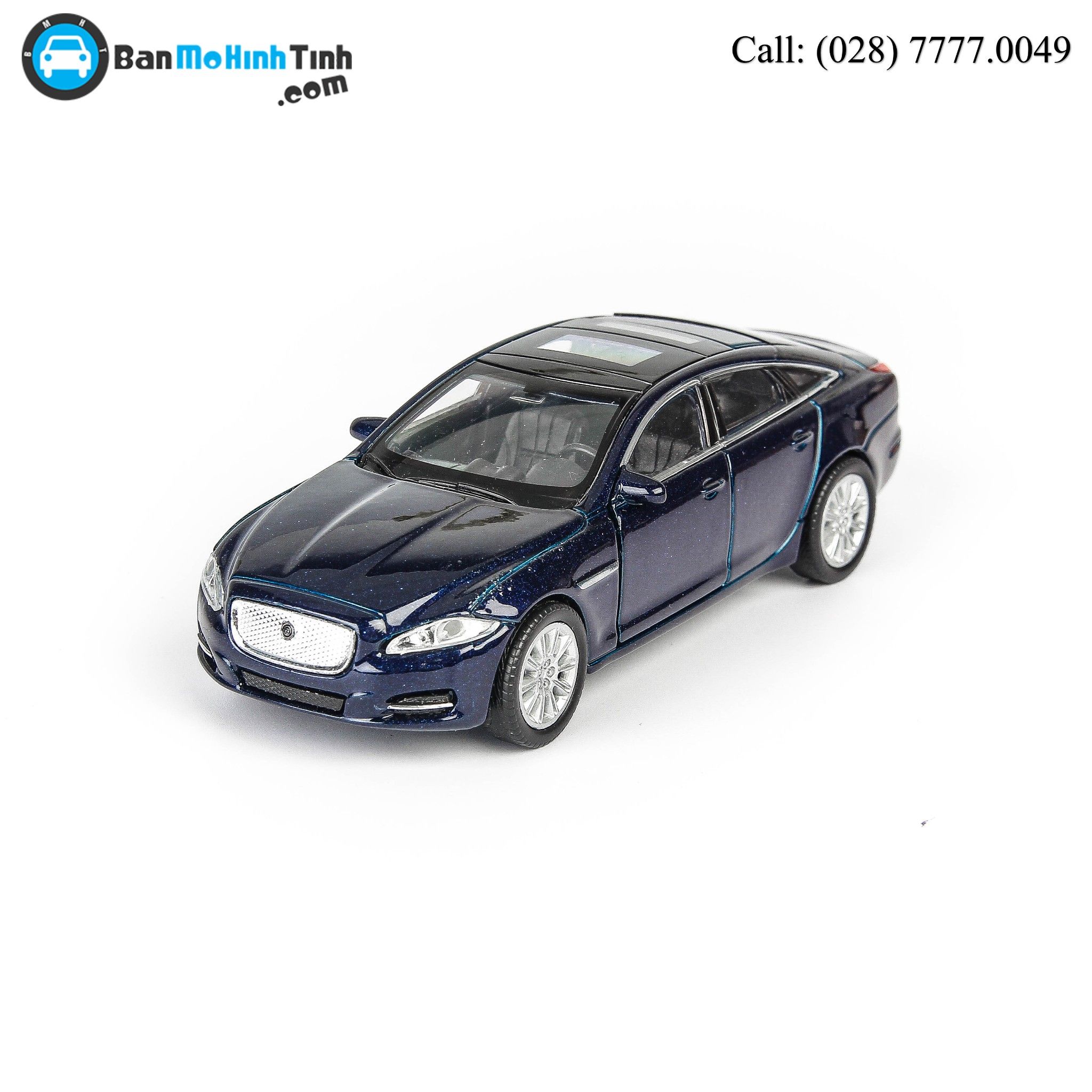 MÔ HÌNH JAGUAR XJ DARK BLUE 1:36 WELLY- 43652C