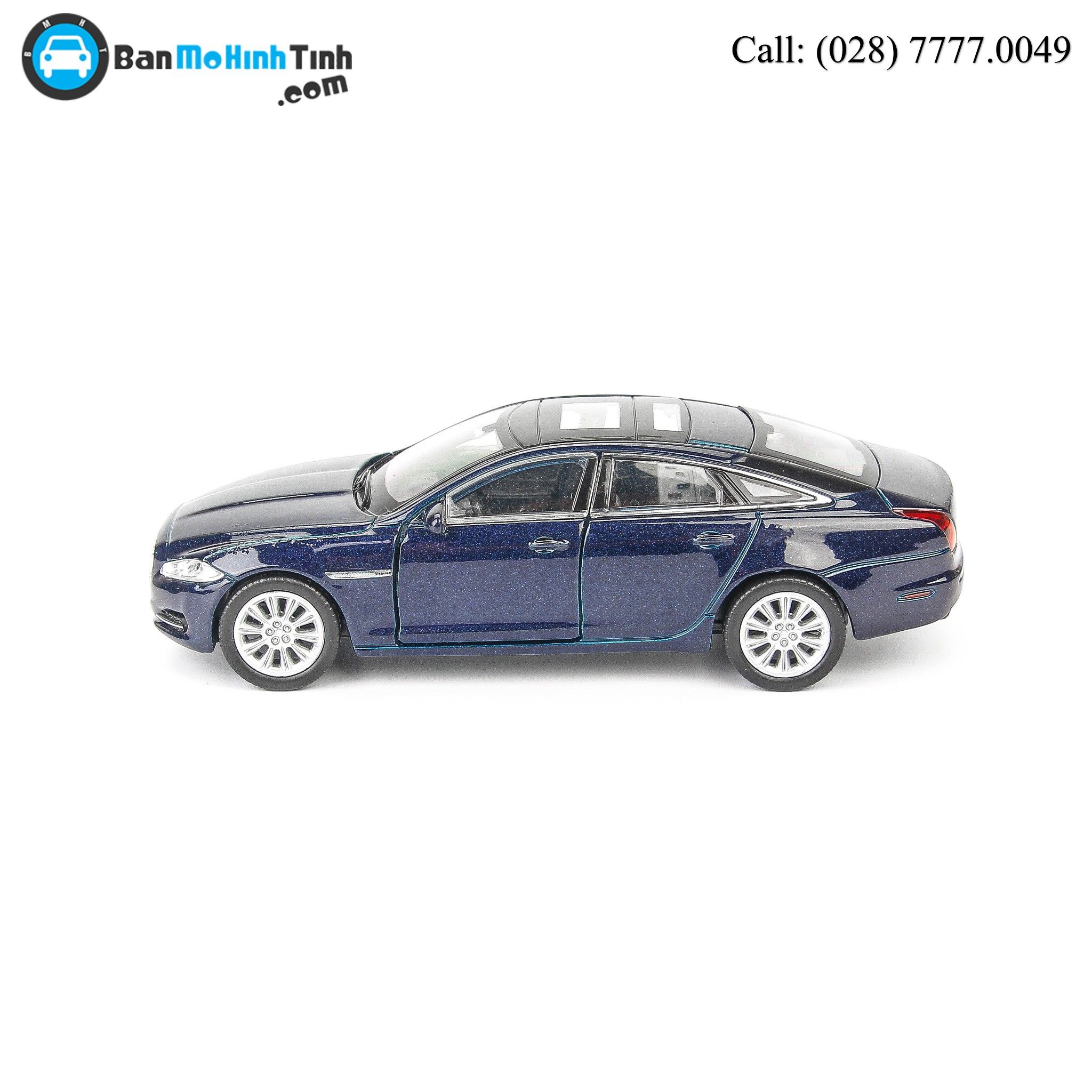 MÔ HÌNH JAGUAR XJ DARK BLUE 1:36 WELLY- 43652C