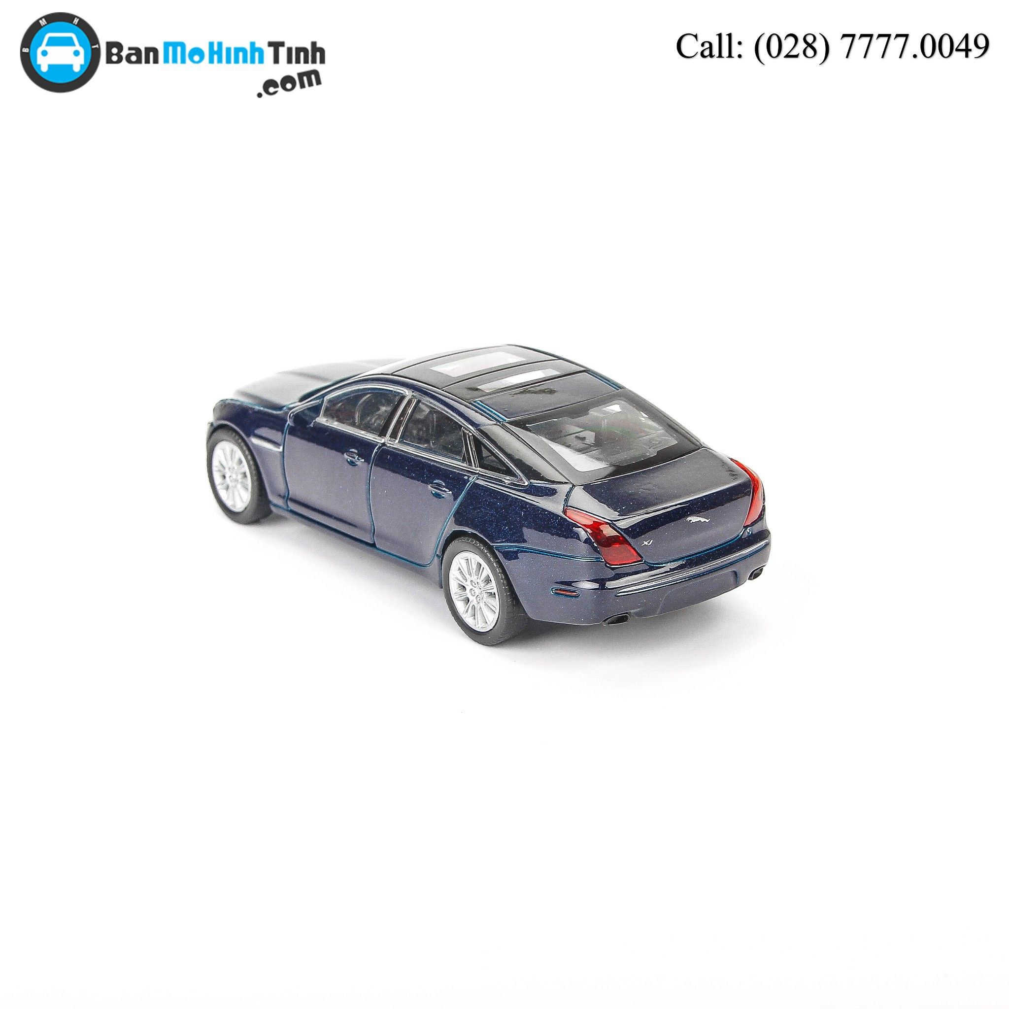 MÔ HÌNH JAGUAR XJ DARK BLUE 1:36 WELLY- 43652C