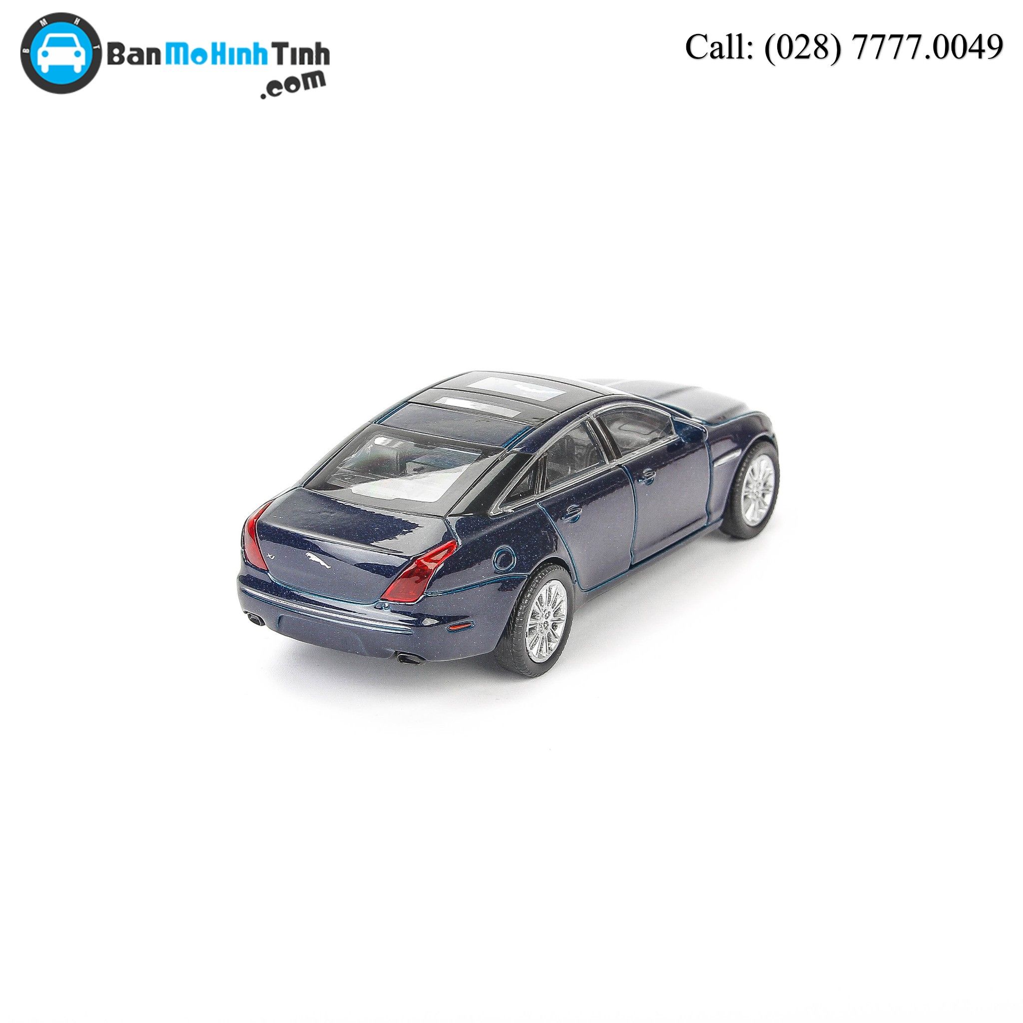 MÔ HÌNH JAGUAR XJ DARK BLUE 1:36 WELLY- 43652C