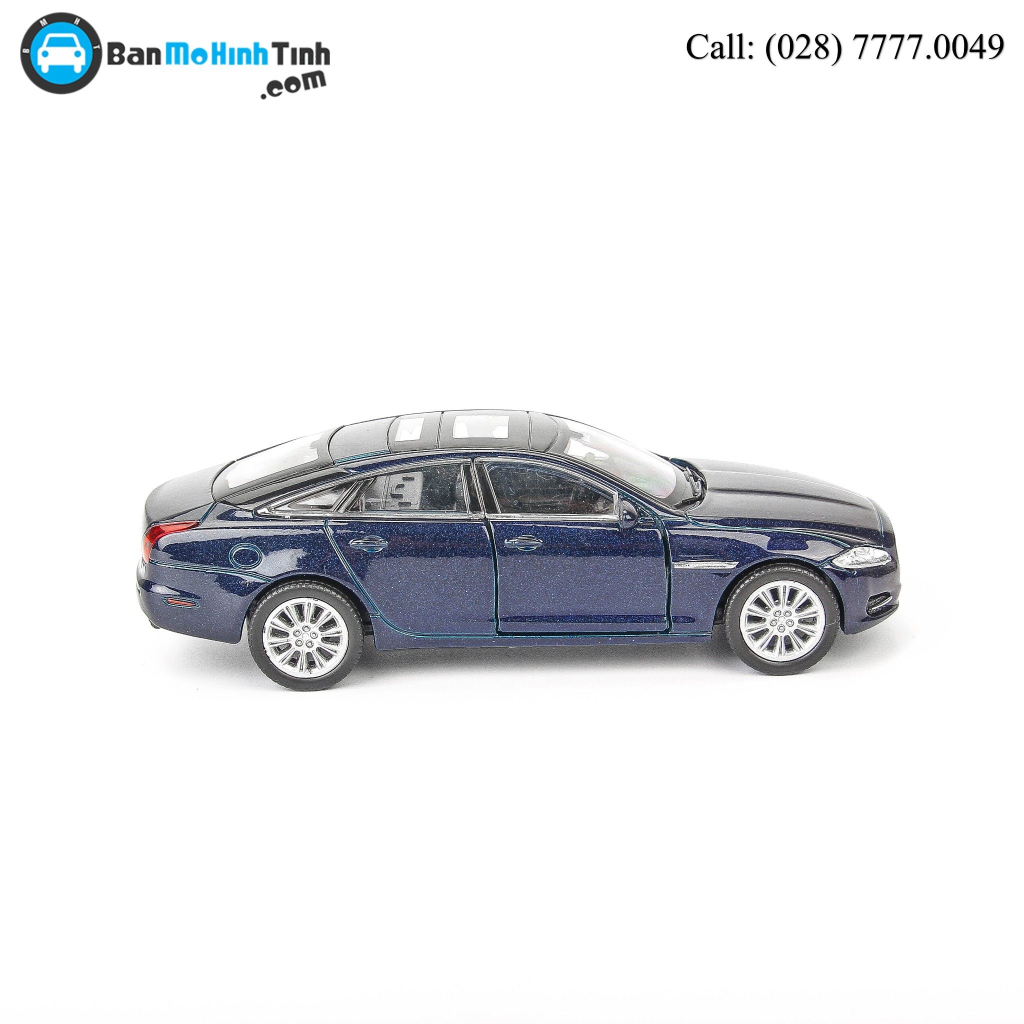 MÔ HÌNH JAGUAR XJ DARK BLUE 1:36 WELLY- 43652C