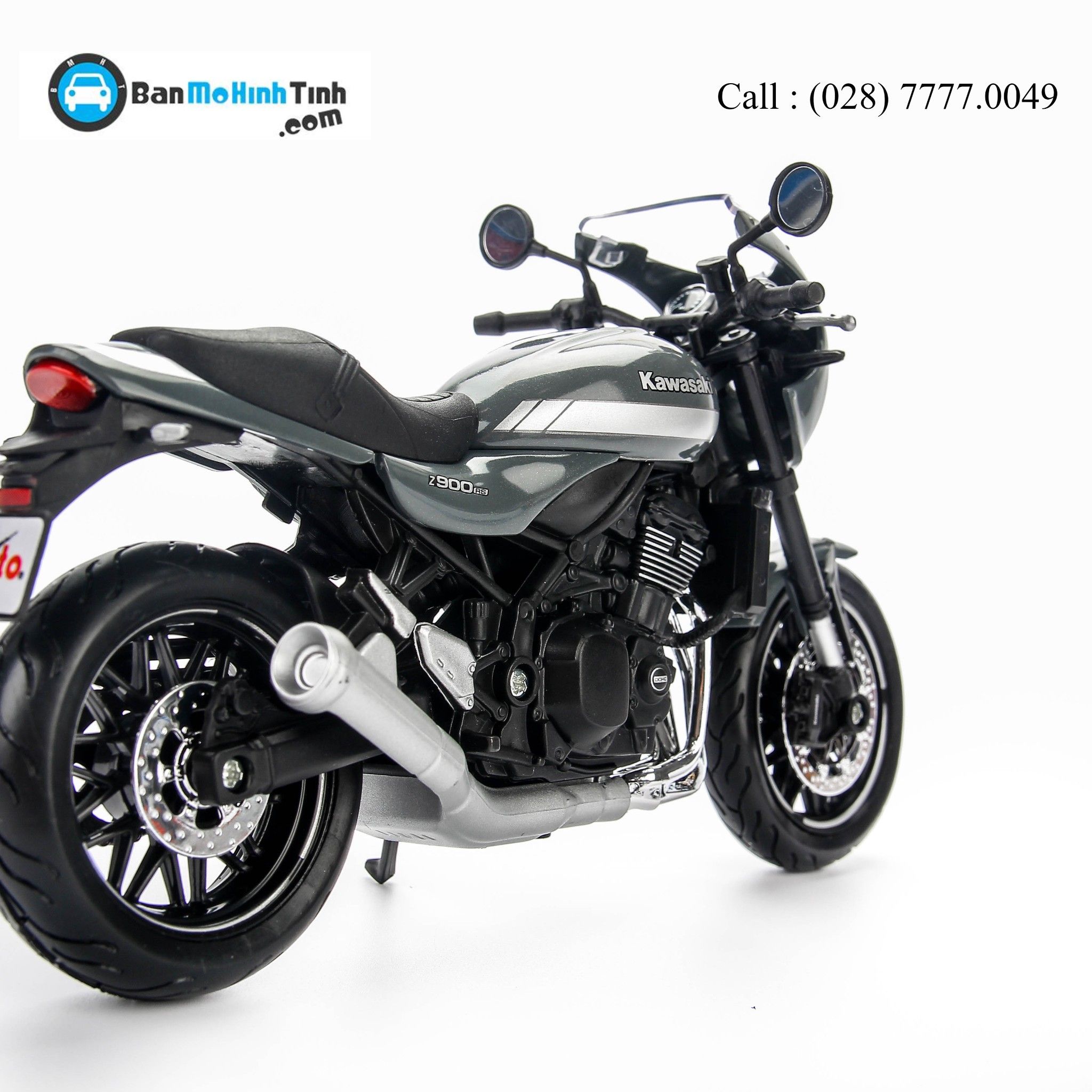 MÔ HÌNH KAWASAKI Z900RS CAFE GRAY 1:12 MAISTO