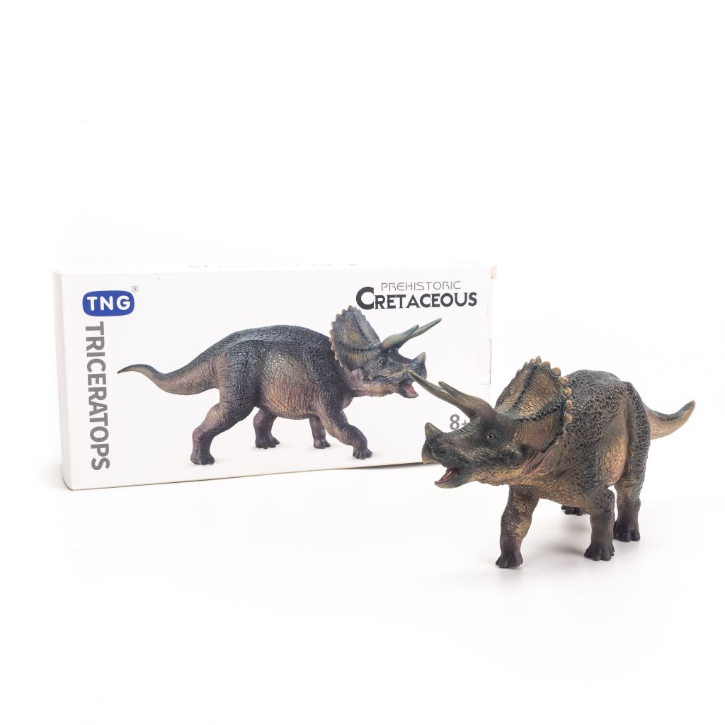 Mô hình khủng long 3 sừng Triceratops (Tam giác long)  - T5008 - TNG