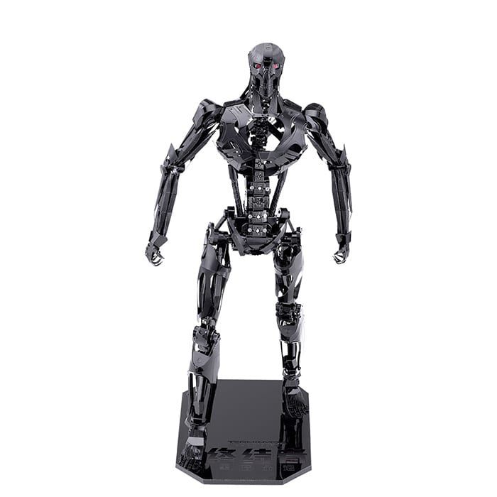Mô Hình Kim Loại Lắp Ráp 3D Terminator Dark Fate Rev-9 (Kẻ Huỷ Diệt Rev-9) (Silver, Black) – Piececool MP803