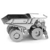 Mô hình kim loại lắp ráp 3D Caterpillar Mining Truck (Xe Ben Khai Thác) (Silver) - Piecefun MP537