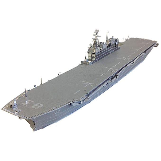 Mô Hình Kim Loại Lắp Ráp 3D Chiến Hạm Izumo (Silver) – Tenyo MP506