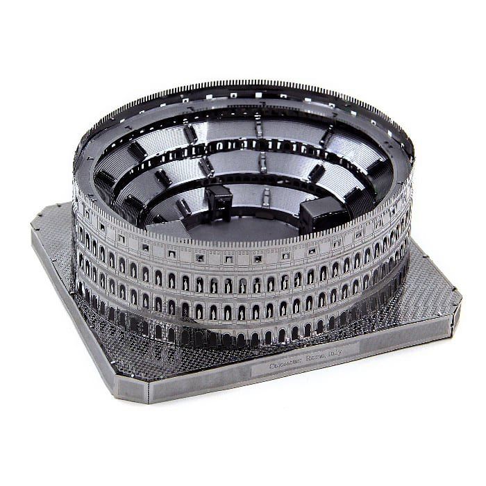  Mô hình kim loại lắp ráp 3D Colosseum (Đấu Trường La Mã) (Silver) – Microworld MP367 