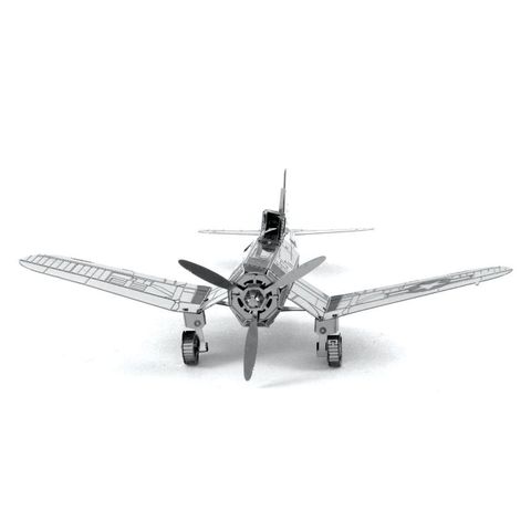 Mô hình kim loại lắp ráp 3D F4U Corsair (Silver) – Metal Works MP154
