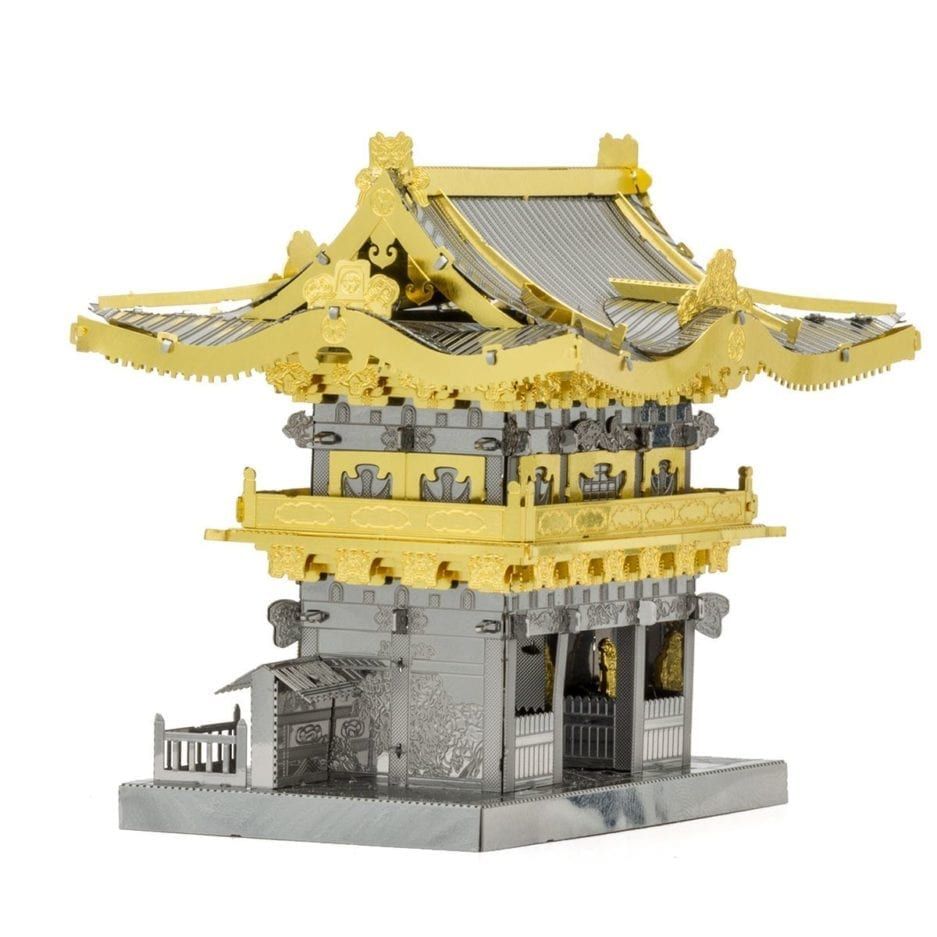 Mô hình kim loại lắp ráp 3D Maingate (Cổng Yomeimon) (Gold, Silver) Metal Head MP920