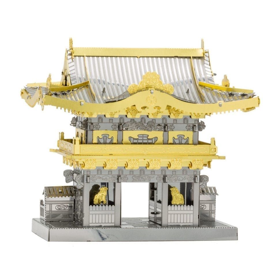 Mô hình kim loại lắp ráp 3D Maingate (Cổng Yomeimon) (Gold, Silver) Metal Head MP920