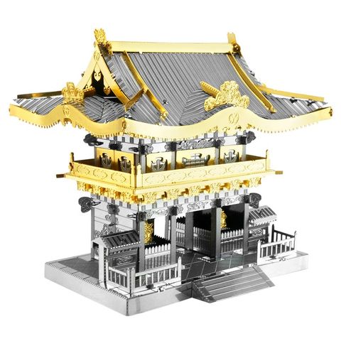 Mô hình kim loại lắp ráp 3D Maingate (Cổng Yomeimon) (Gold, Silver) Metal Head MP920