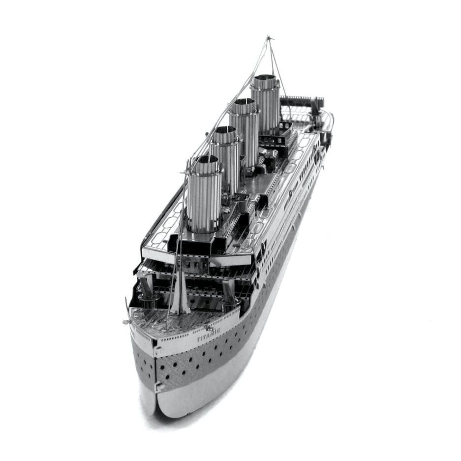 Mô Hình Kim Loại Lắp Ráp 3D Tàu Titanic (Silver) – Metal Works MP011