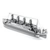 Mô hình kim loại lắp ráp 3D Tàu Titanic (Silver) – Metal Works MP011