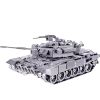 Mô hình kim loại lắp ráp 3D Xe Tăng T-90A (Silver) – Piececool MP100