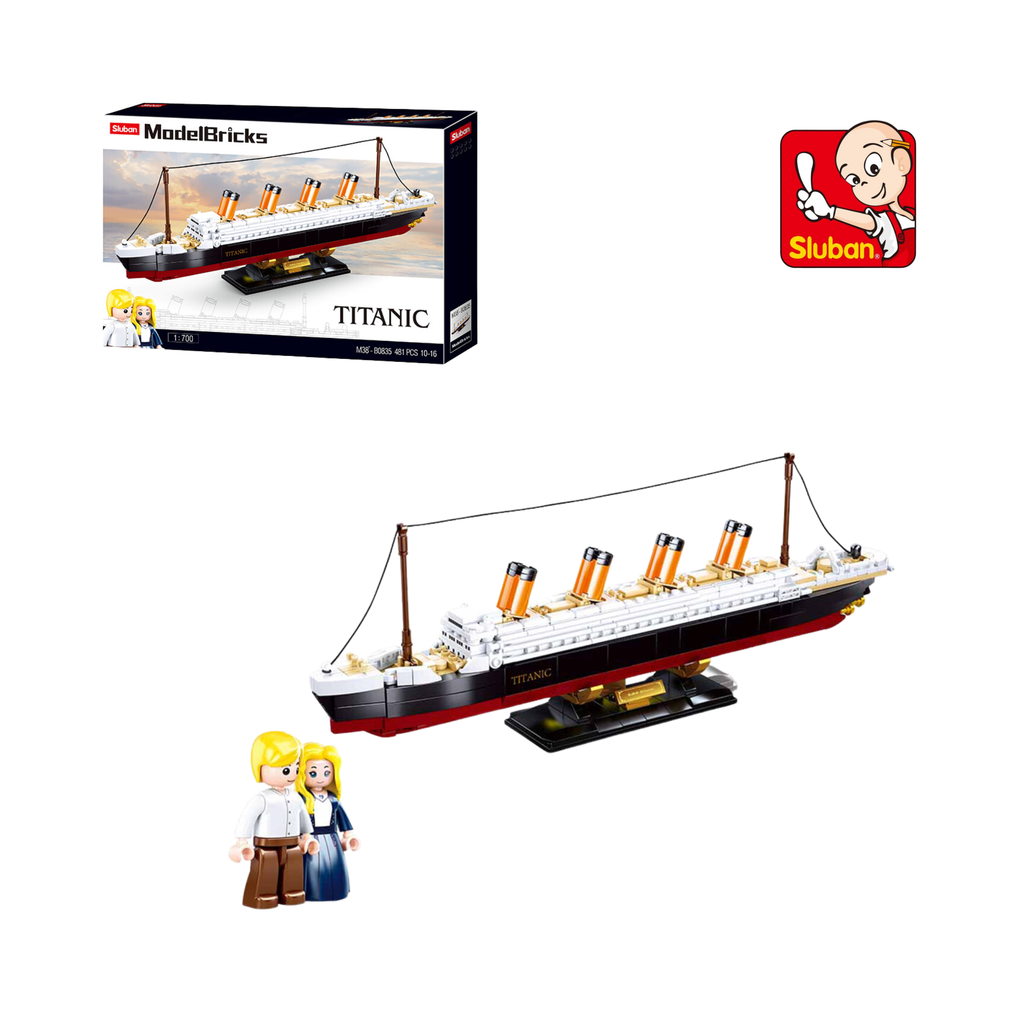 Mô hình lắp ráp Non Lego Tàu Du Lịch Sluban