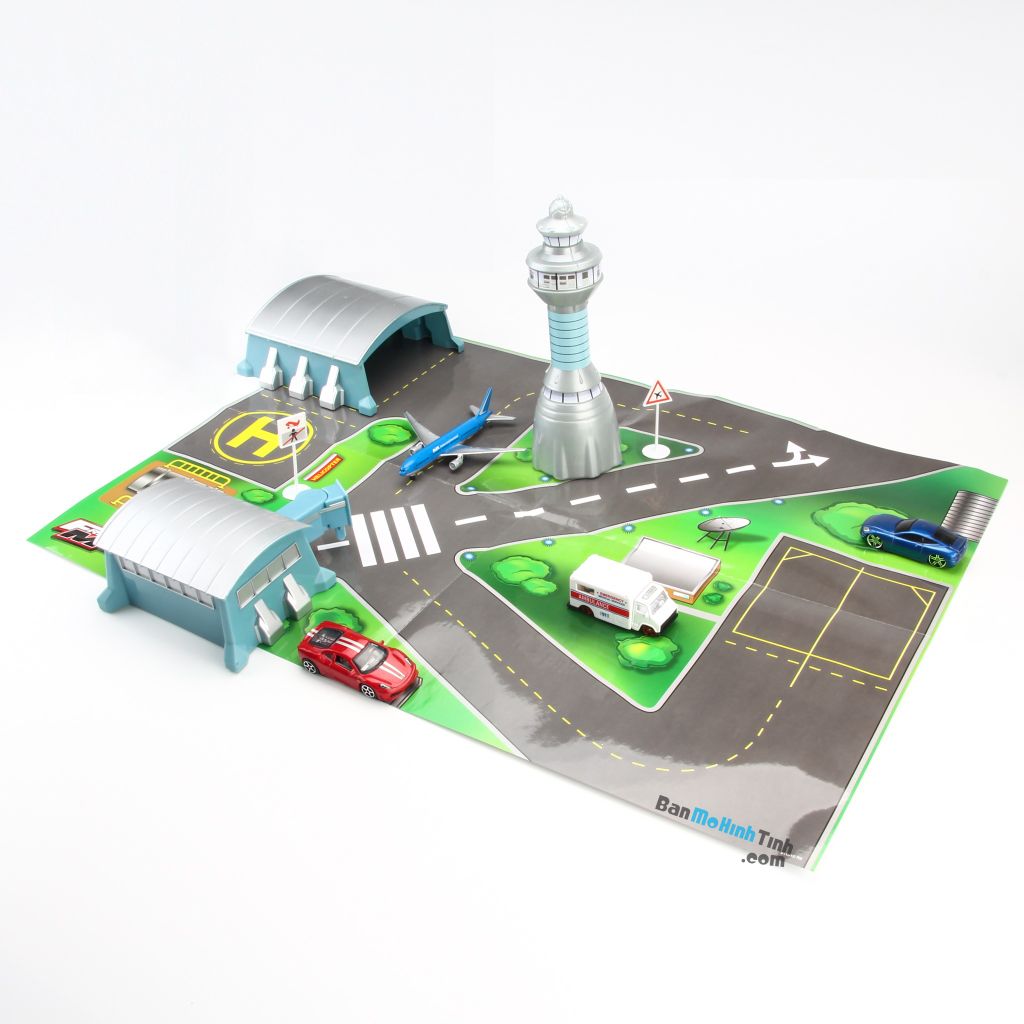 Mô hình lắp ráp sân bay Tailwinds Airport Playset Asst.1 Maisto