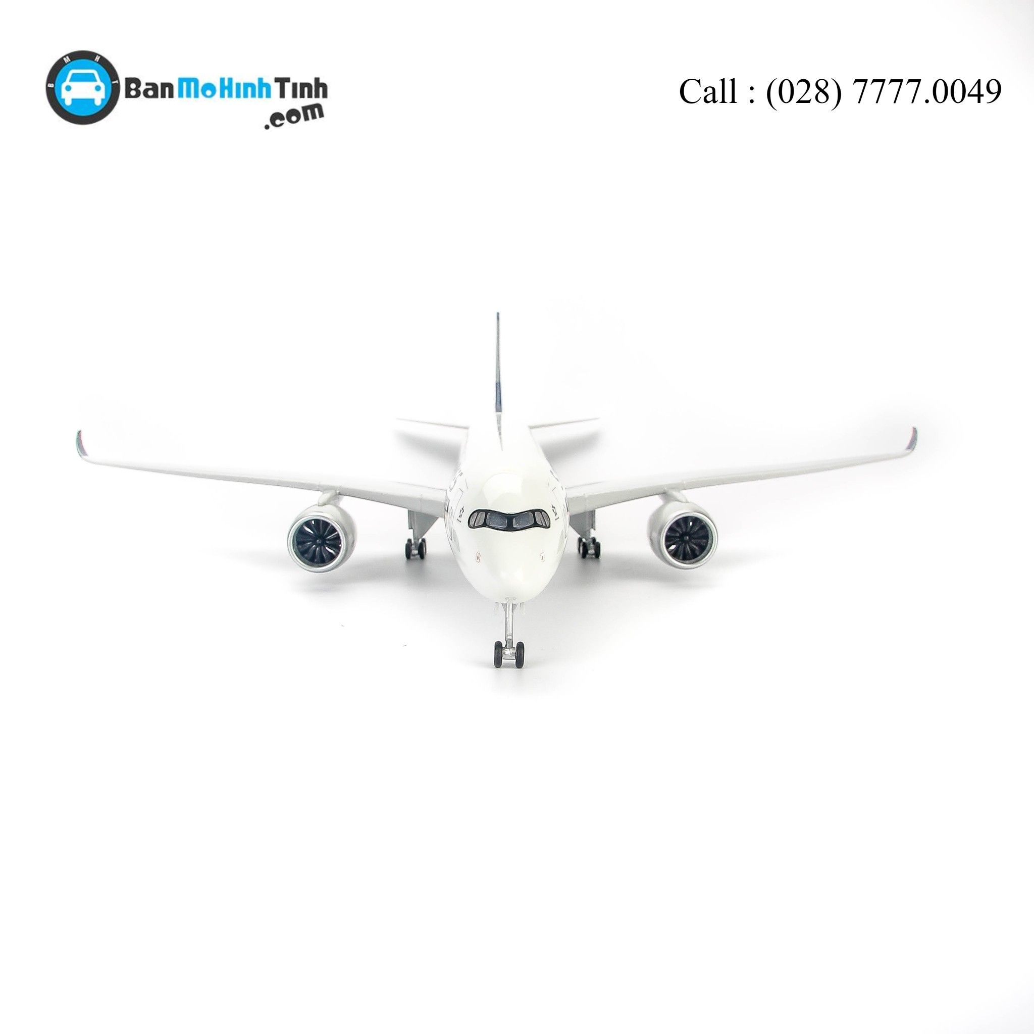 MÔ HÌNH MÁY BAY AIRBUS A350 SINGAPORE AIRLINES 47CM (LED)