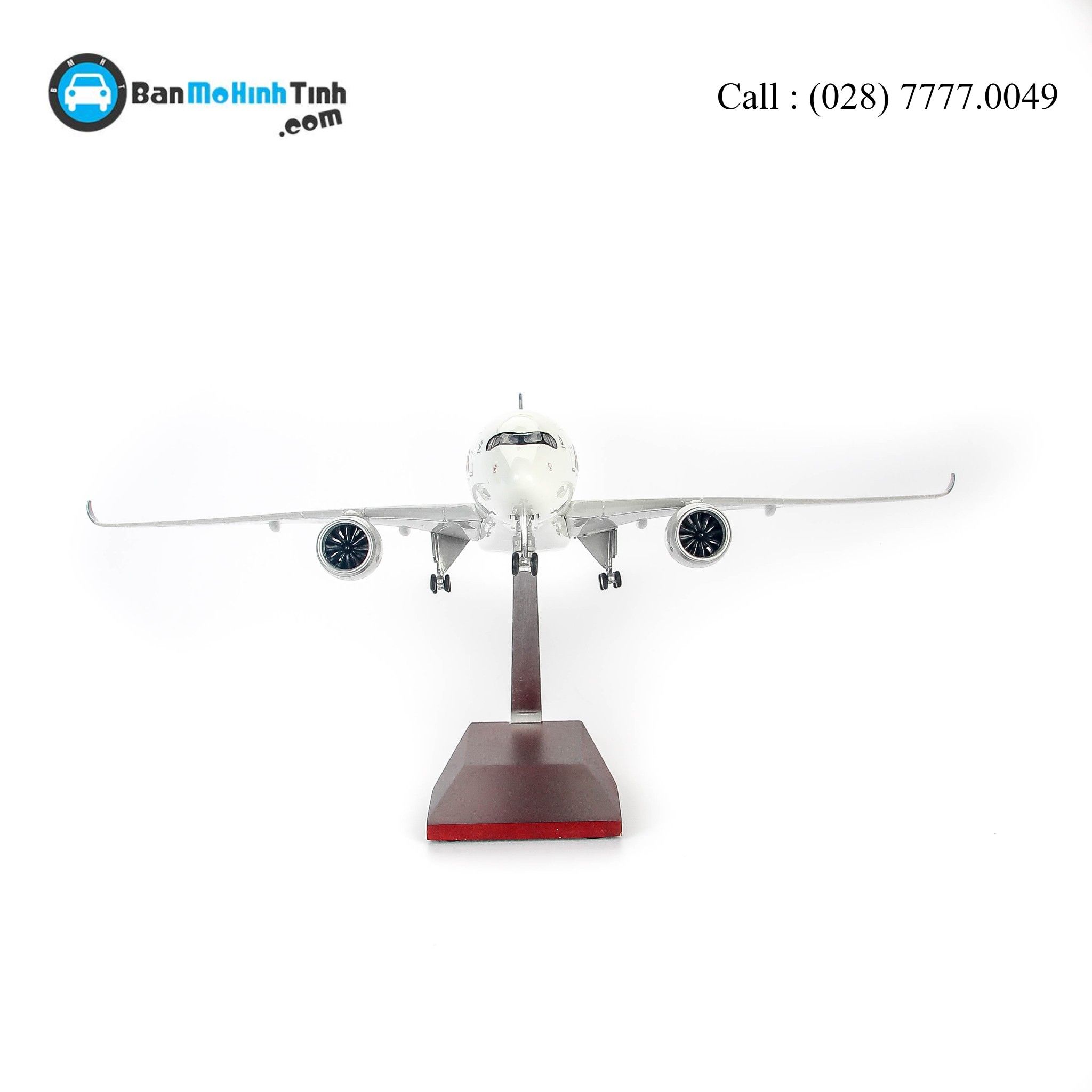 MÔ HÌNH MÁY BAY AIRBUS A350 SINGAPORE AIRLINES 47CM (LED)
