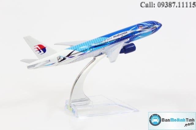 MÔ HÌNH MÁY BAY B777 MALAYSIA MH370 AIRLINES VG29-2 EVERFLY 16CM