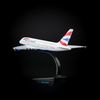 Mô hình máy bay tĩnh British Airways Airbus A380 20cm Everfly giá rẻ (9)