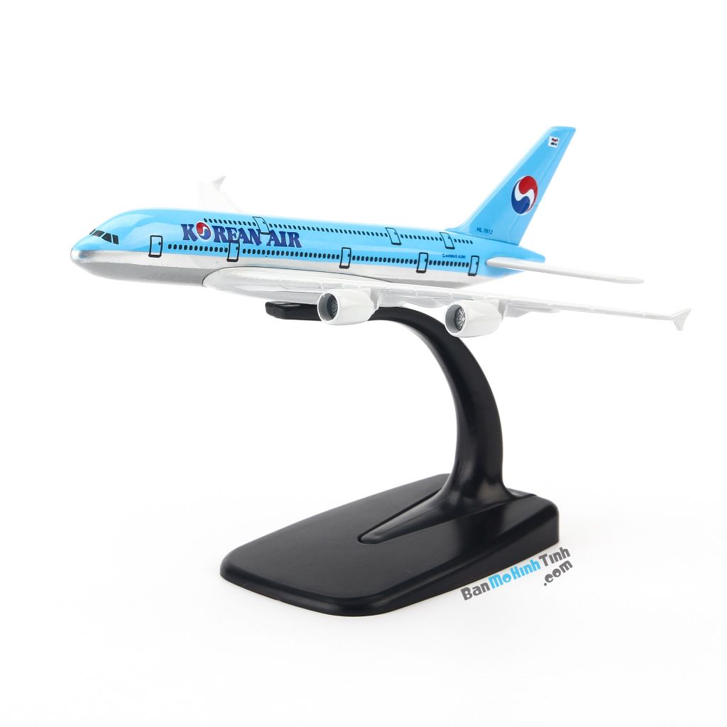 Mô hình máy bay Korean Air 16cm Everfly