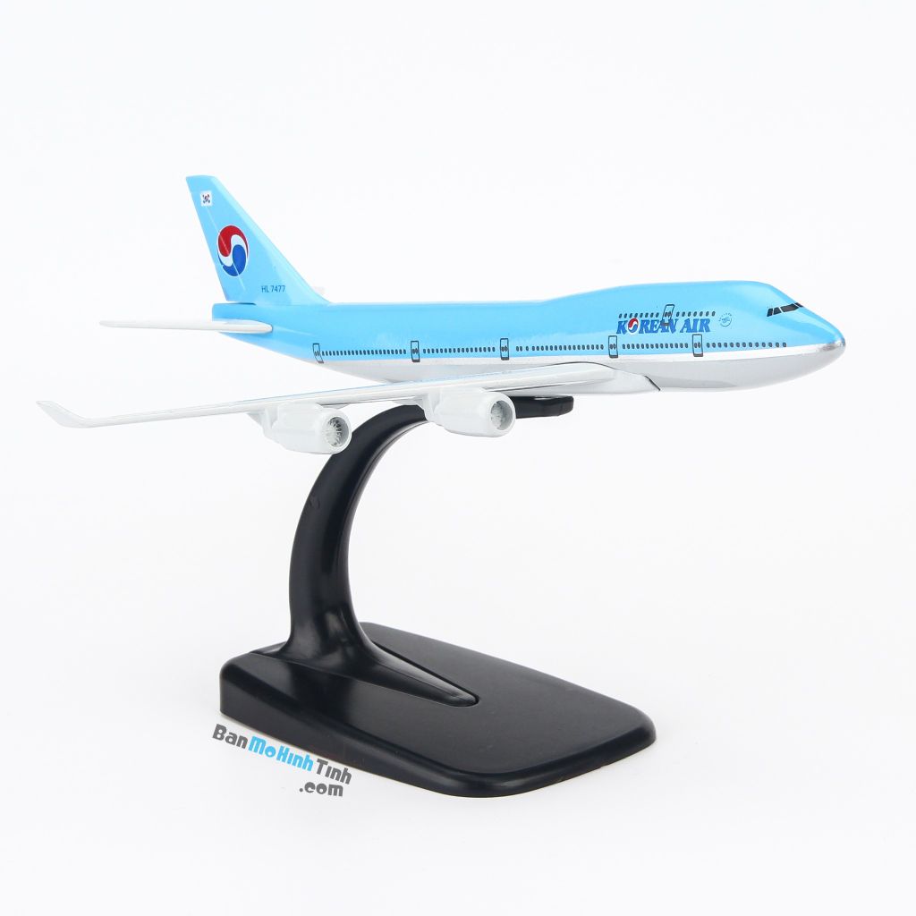 Mô hình máy bay Korean Air 16cm Everfly