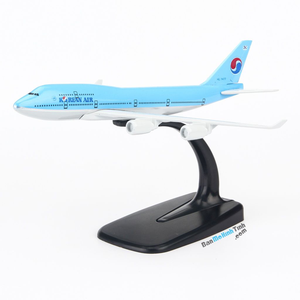 Mô hình máy bay Korean Air 16cm Everfly