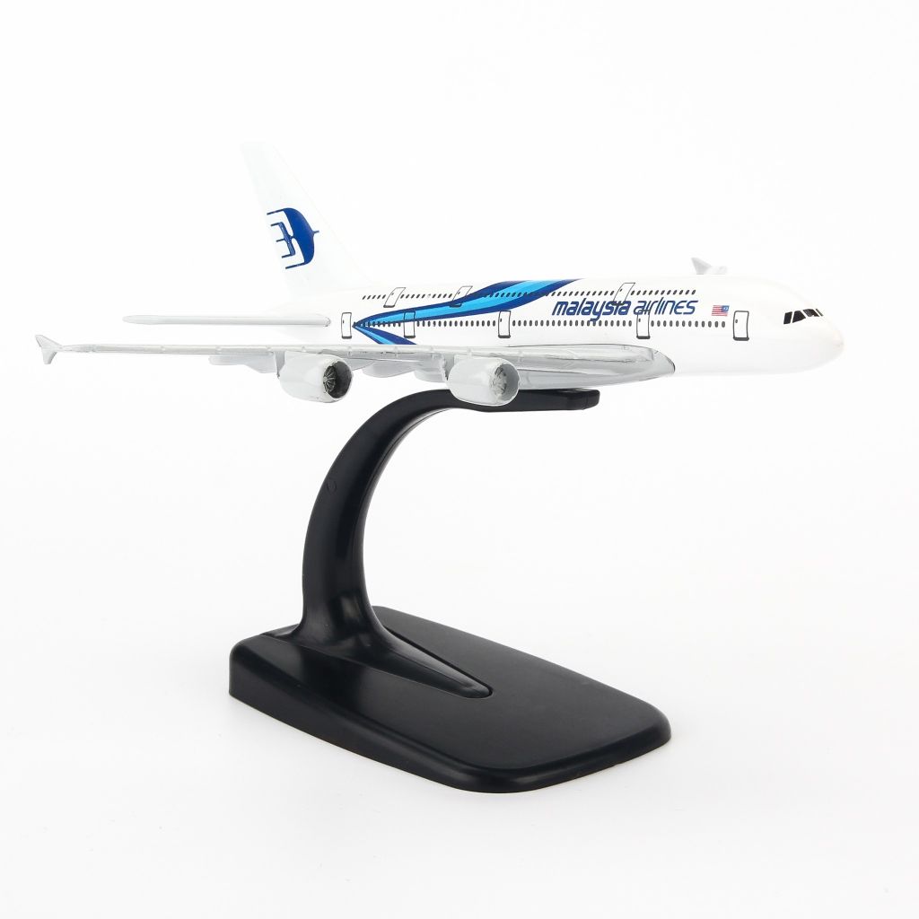 Mô hình máy bay Malaysia Airlines Airbus A380 16cm Everfly