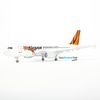 Mô hình máy bay tĩnh Tiger Air Airbus A320 20cm Everfly giá rẻ (10)