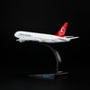 Mô hình máy bay tĩnh Turkish Airlines Boeing B777 16cm Everfly giá rẻ (9)
