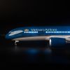 Mô hình máy bay Vietnam Airlines 47cm lắp ráp có đèn Everfly