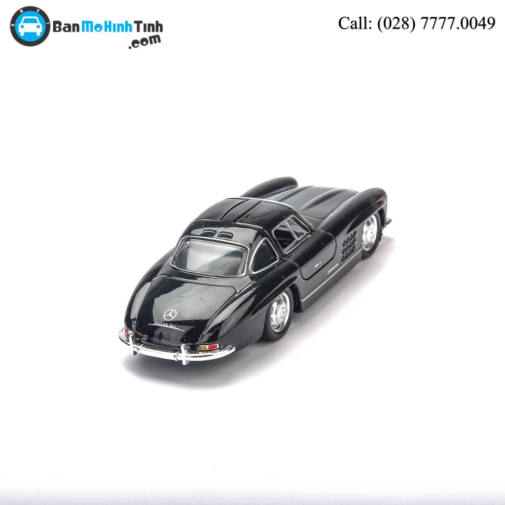 Mô hình xe Mercedes 300SL Black 1:36 Welly MH-43656