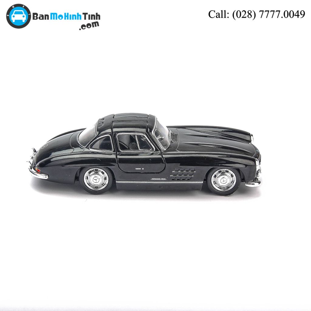 Mô hình xe Mercedes 300SL Black 1:36 Welly MH-43656