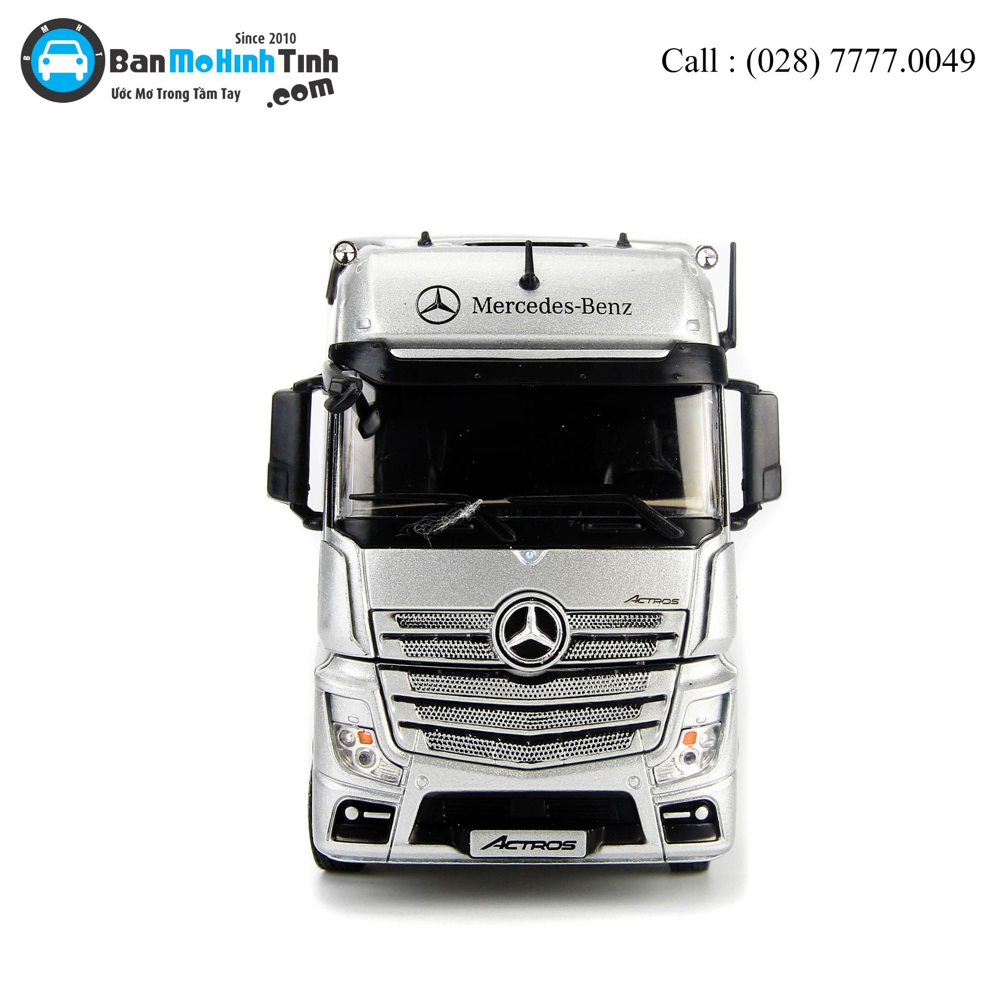 MÔ HÌNH MERCEDES-BENZ ACTROS - CONTAINER 1:50 DEALER