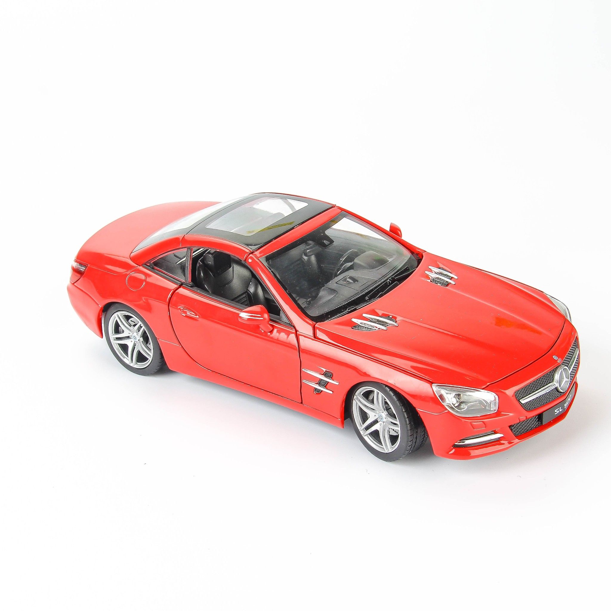 MÔ HÌNH MERCEDES BENZ SL500 RED 1:24 WELLY 24041H