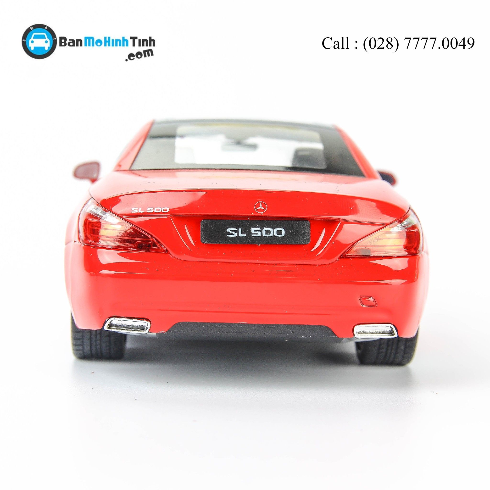 MÔ HÌNH MERCEDES BENZ SL500 RED 1:24 WELLY 24041H