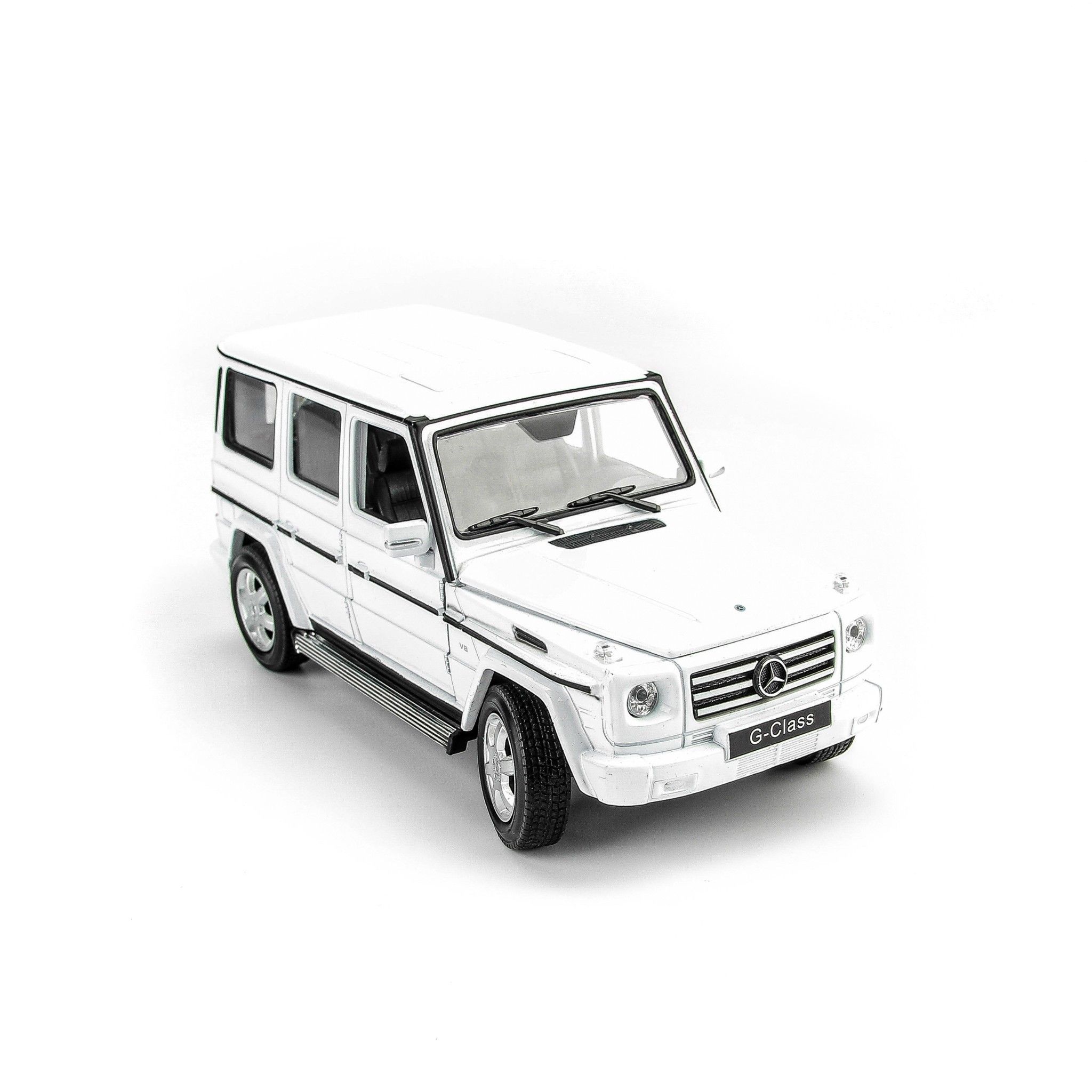 MÔ HÌNH MERCEDES G500 WHITE 1:24 WELLY 24012W