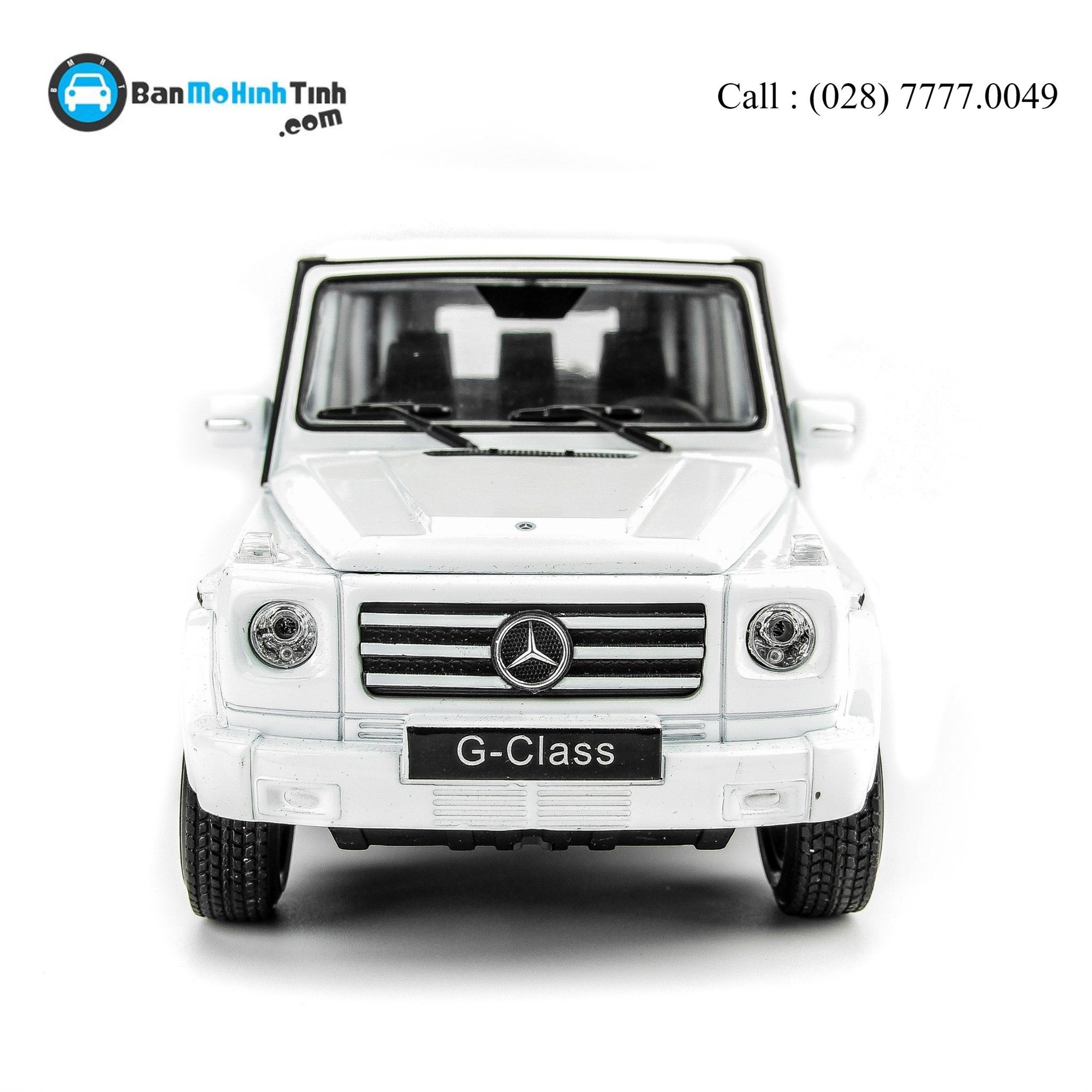 MÔ HÌNH MERCEDES G500 WHITE 1:24 WELLY 24012W