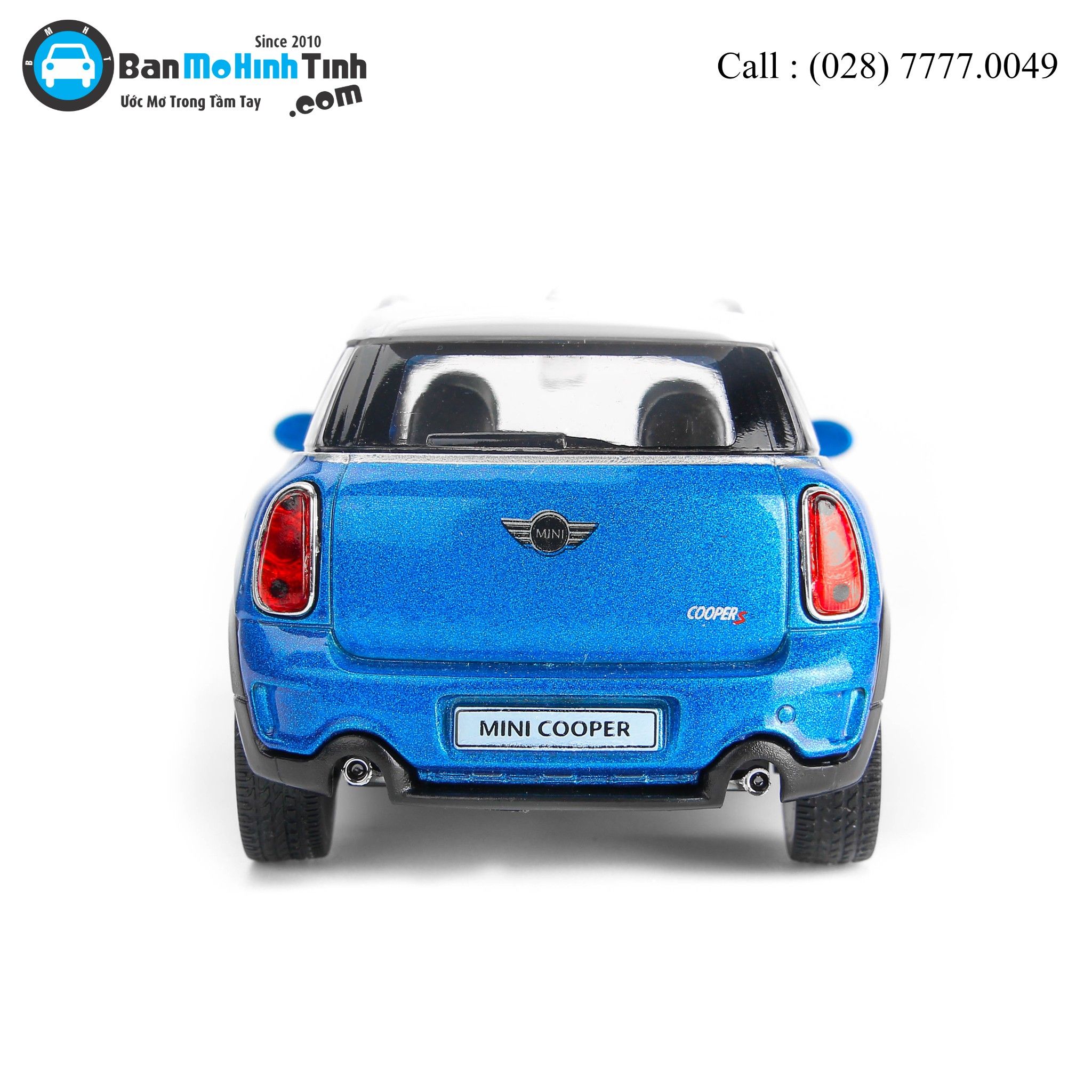 MÔ HÌNH MINI COOPER COUNTRY BLUE 1:36 UNI