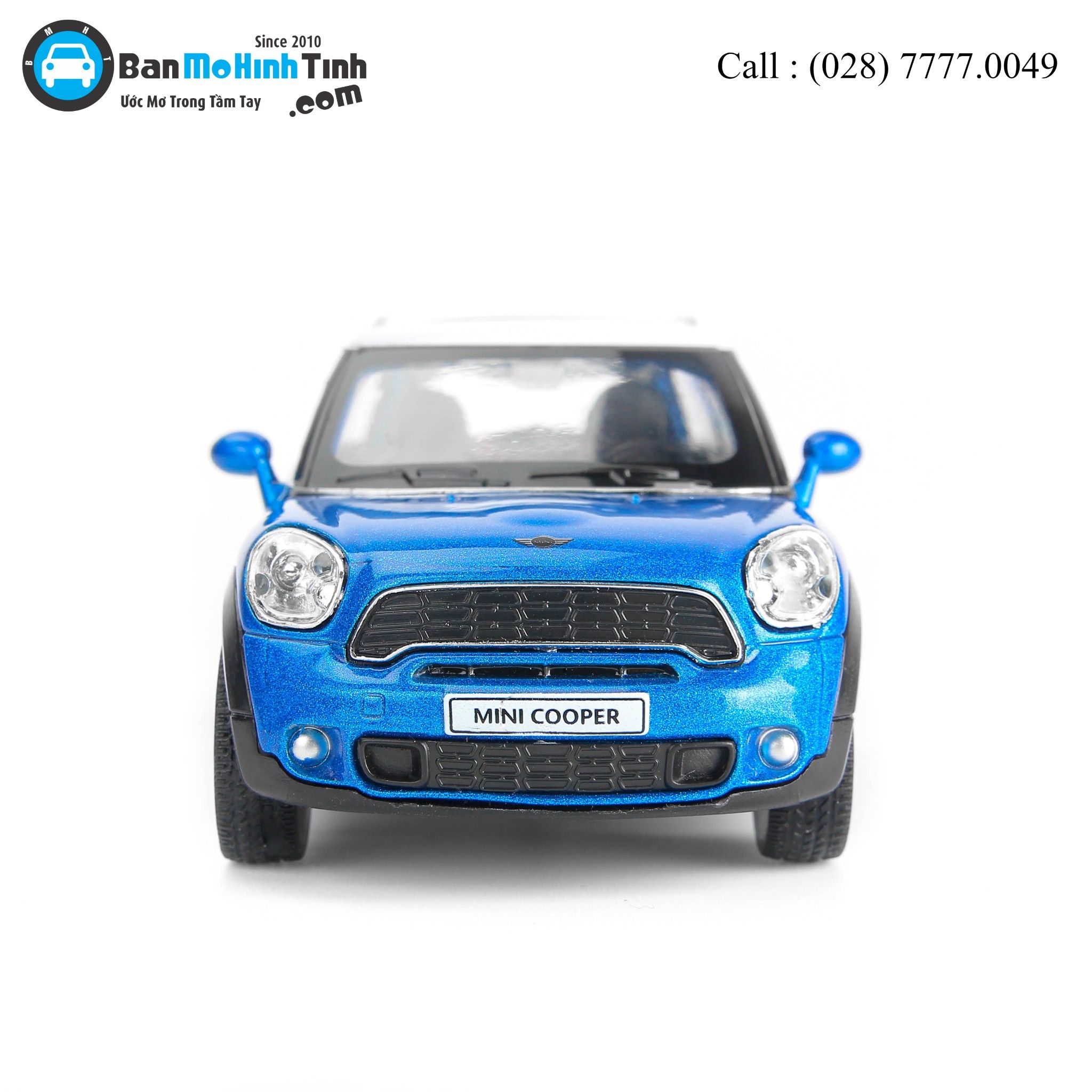 MÔ HÌNH MINI COOPER COUNTRY BLUE 1:36 UNI
