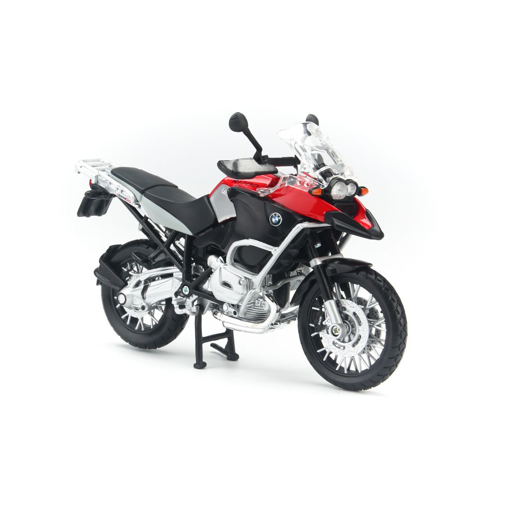 Mô hình mô tô BMW R1200GS Red 1:12 Maisto MH-31101-1