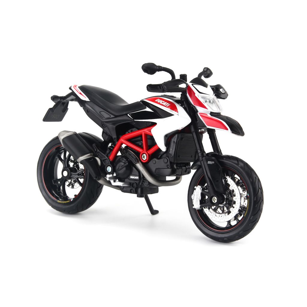 Mô hình mô tô Ducati Hypermotard SP White 1:12 Maisto MH-31101-5